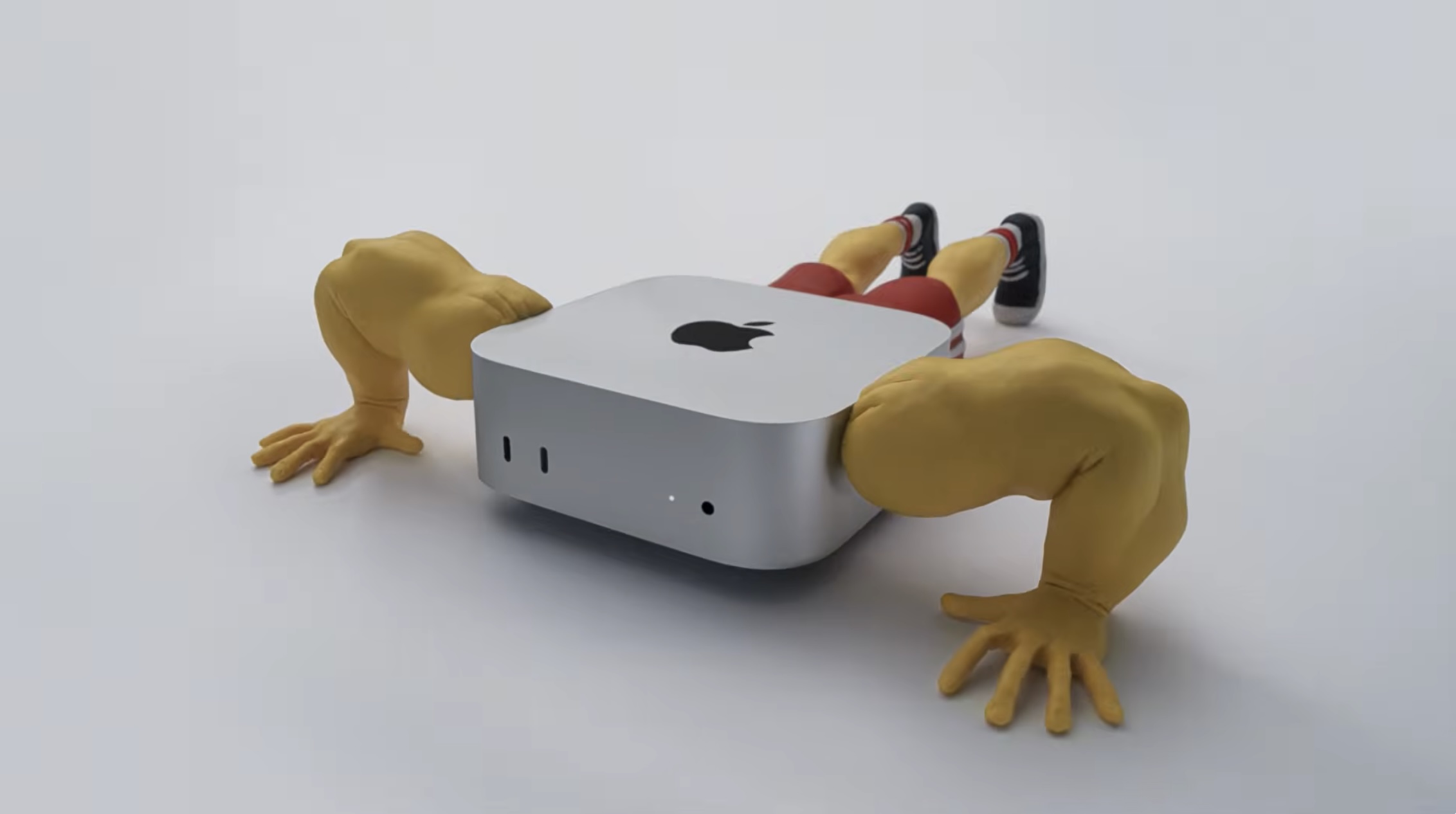 Az animátorok jövője: Elveszi az AI a Mac mini gyurmafilmes promóciójának varázsát?